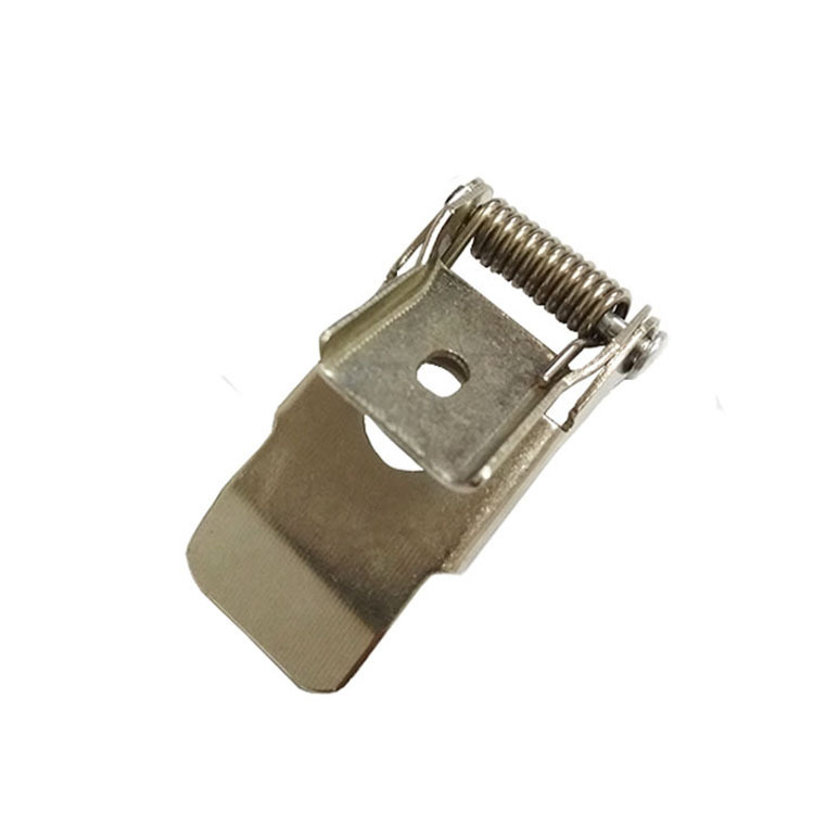 筒灯弹簧卡扣 24x50条形孔卡簧 灯具弹簧夹 灯饰五金