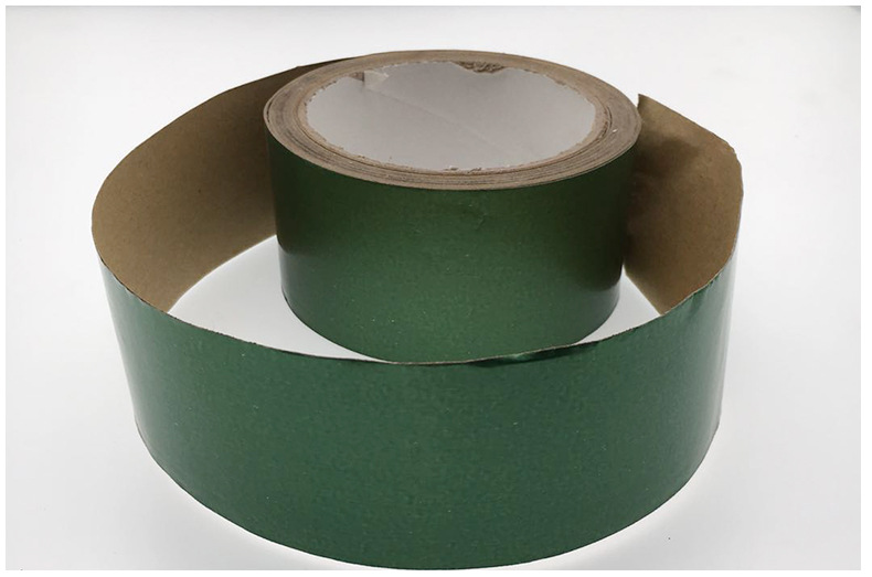 生产 空调密封布 铝箔胶带 耐热温绿色铝箔胶带 可定制多种规格
