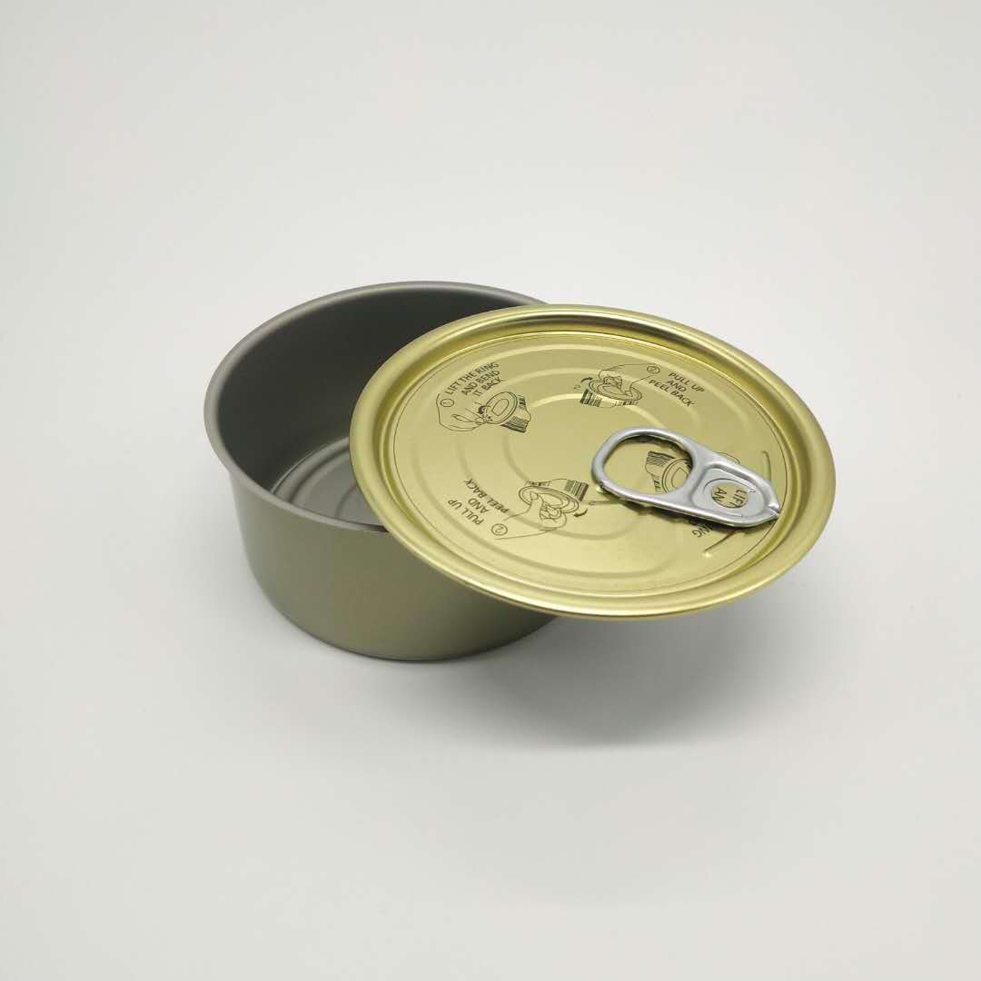 厂家直销香膏专用636铝罐 外涂金二片罐 drd拉伸铝制圆罐 不含盖