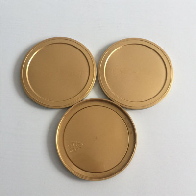 厂家直销401奶粉塑料盖胶盖pe盖丨圆形塑料防尘盖