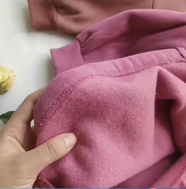 秋冬绒布面料世博绒 现货抓绒卫衣布料 保暖擦毛全棉童套装针织布