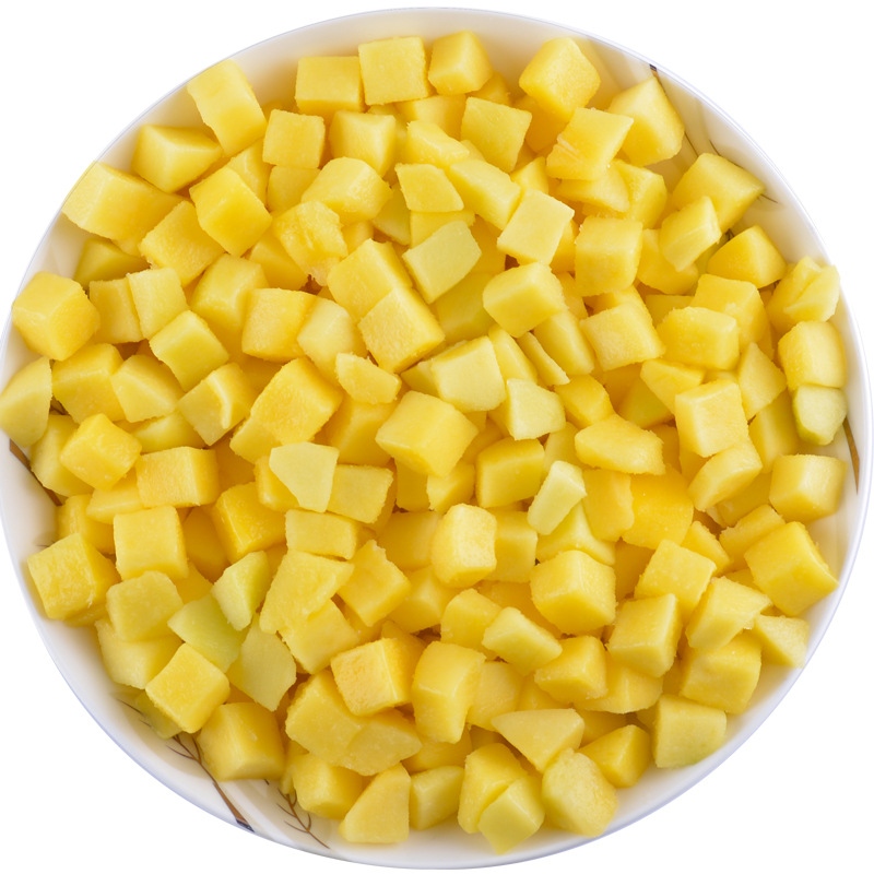 速冻芒果粒 100%熟果 农场自产自销 纯天然 原滋原味