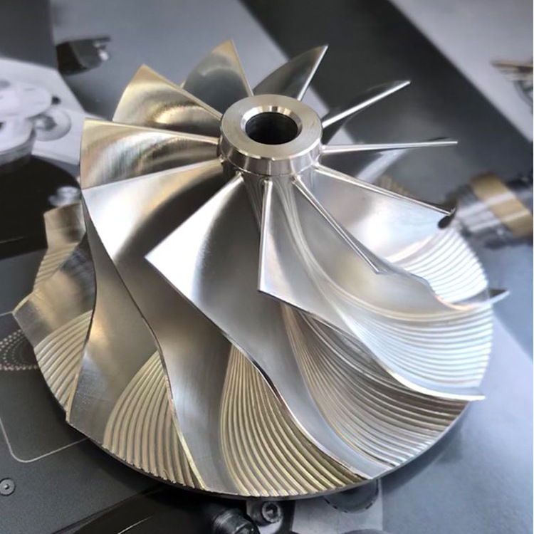五轴叶轮加工涡轮螺旋桨加工多轴加工五轴加工五轴零件加工
