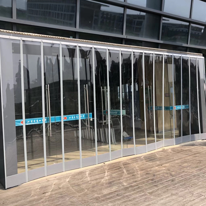 厂家生产批发磁吸门帘 商场超市pvc磁性软门帘 保温隔热自吸软门