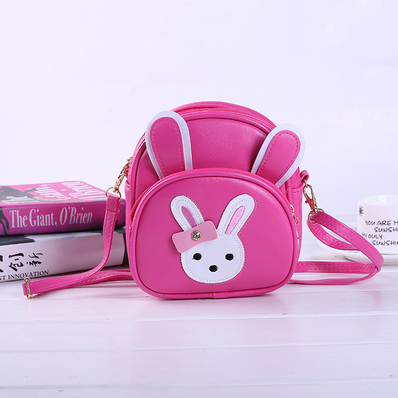 Kindergarten Cartoon Children's Bag Cute Rabbit Crossbody Bag Girls' Backpack Princess Single-Shoulder Bag Gift Wholesale