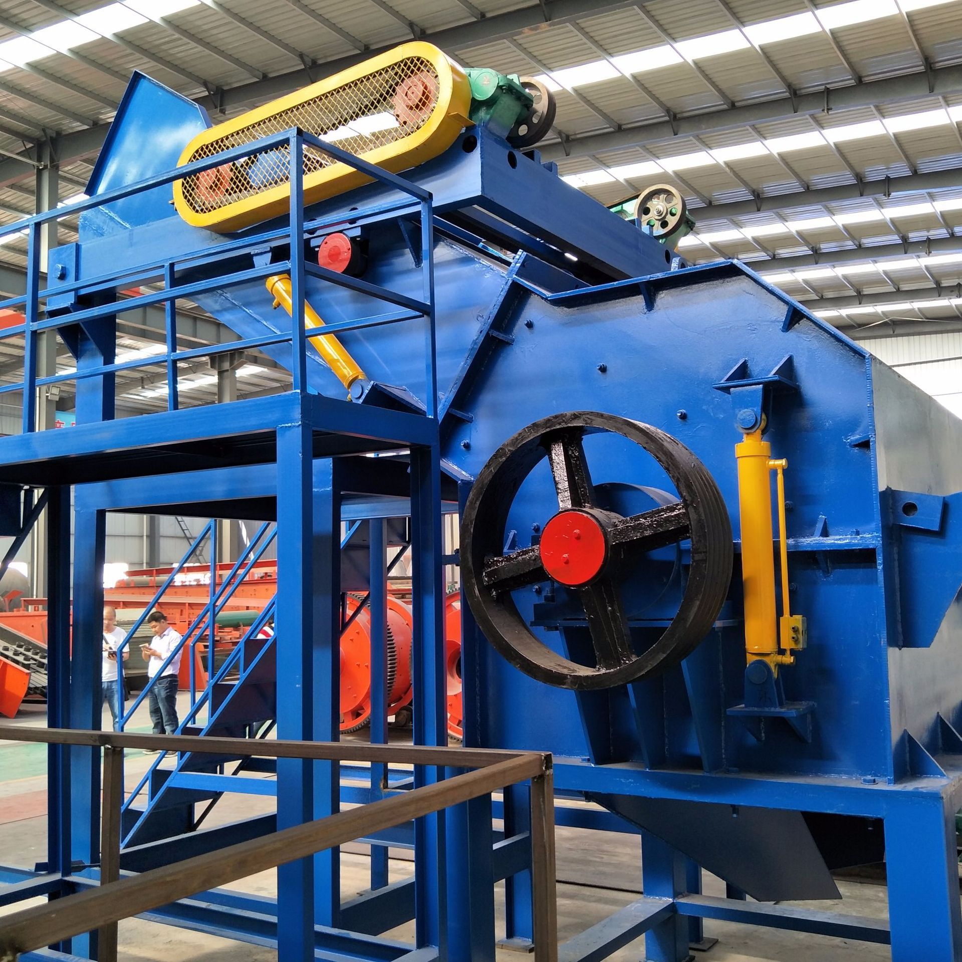 2000型废旧金属破碎机废钢废铁破碎机自行车摩托车破碎机