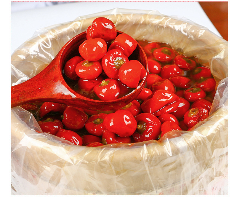 老坛陈泡灯笼椒泡圆椒朝天椒川菜餐馆酒店调料泡海椒23kg桶装辣椒