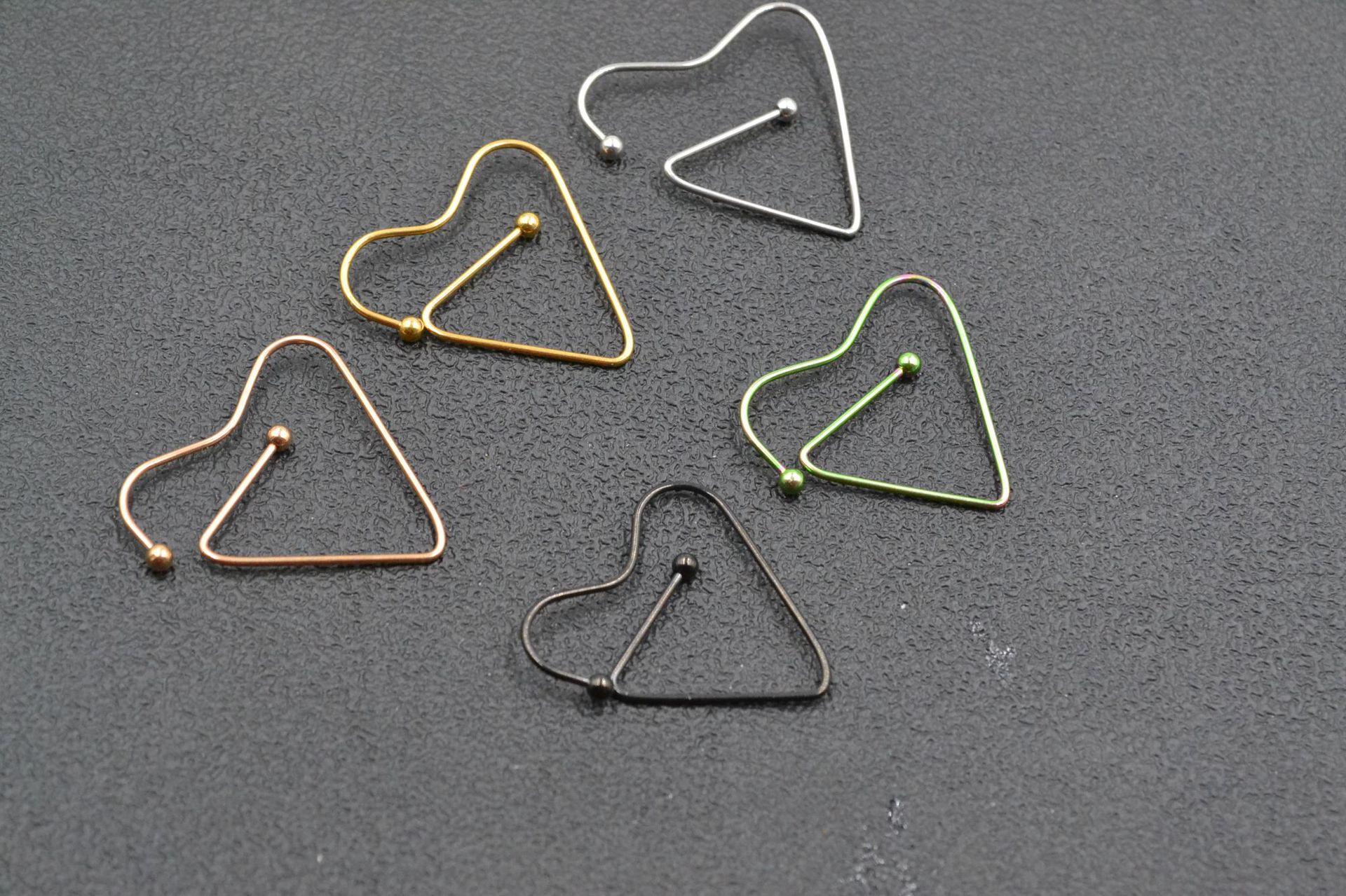 乳环爱心乳钉不锈钢耳钉乳环防过敏bodyjewelry速卖通货源新款