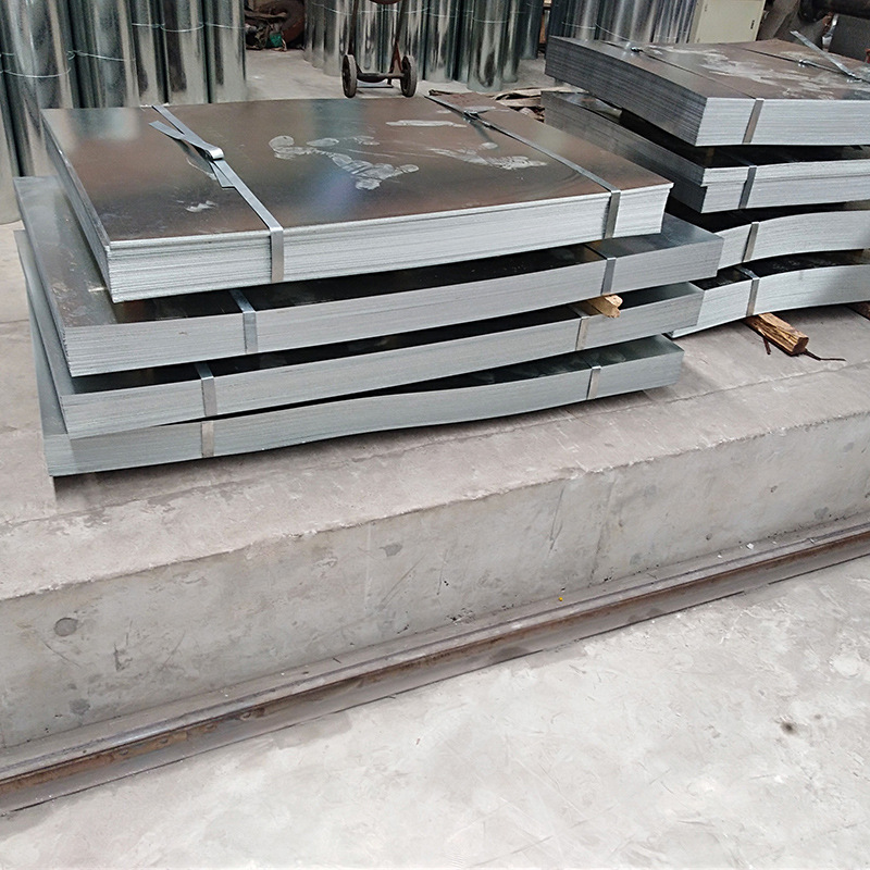 厂家直销镀锌板 镀锌钢板 无花镀锌板白铁皮 高强度白色热镀锌板