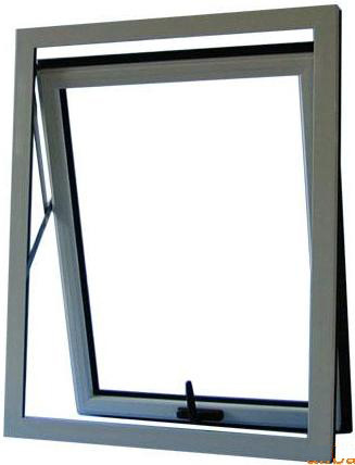 断桥铝合金外悬窗 上悬窗 高层卫生间可用 防盗防尘