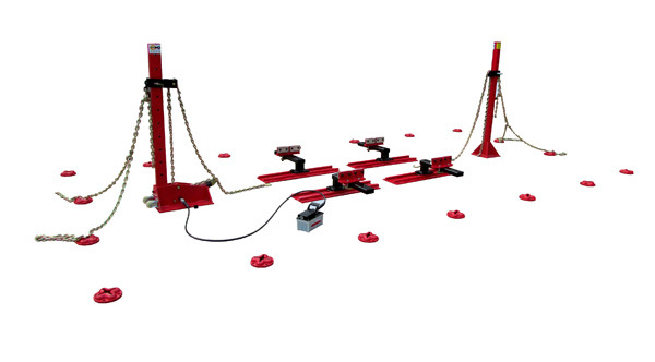 简易大梁校正仪浮面地八卦地虎车身校正架钣金设备厂家