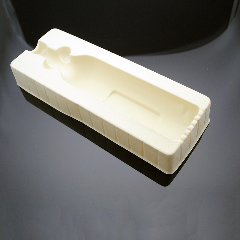 直销 高档透明pet吸塑药盒托盘 pvc植绒包装塑料红酒内托定制