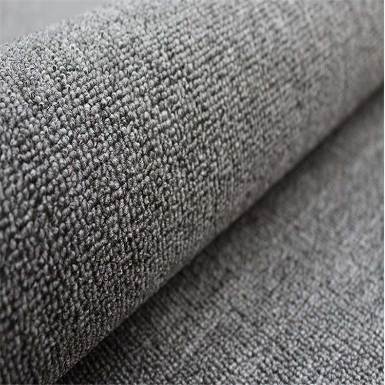 b1级阻燃地毯加厚2米宽办公楼展览馆办公室舞台卧室灰色圈绒地毯