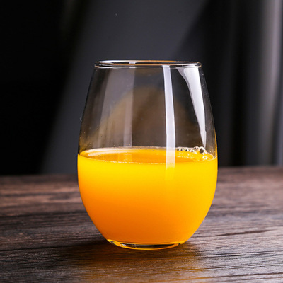 餐厅水杯水晶玻璃杯大容量家用办公室透明简约 果汁杯