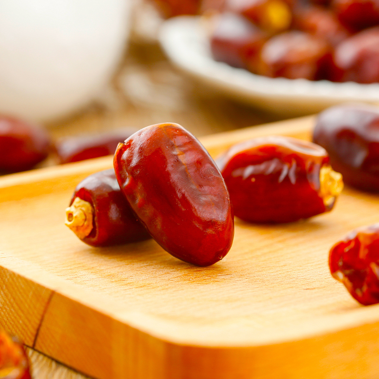 阿联酋进口皇冠椰枣礼盒装 fard系列1kg/盒迪拜椰枣蜜饯果干年货