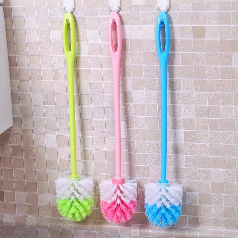 Plastic Handle Toilet Brush Toilet Brush Head Toilet Brush Long Handle round Toilet Brush Cleaning Brush Plastic 0824