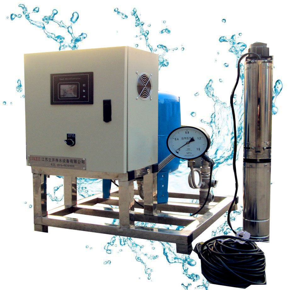 全自动深井无塔供水器自动恒压变频上水器深井潜水泵自动供水器