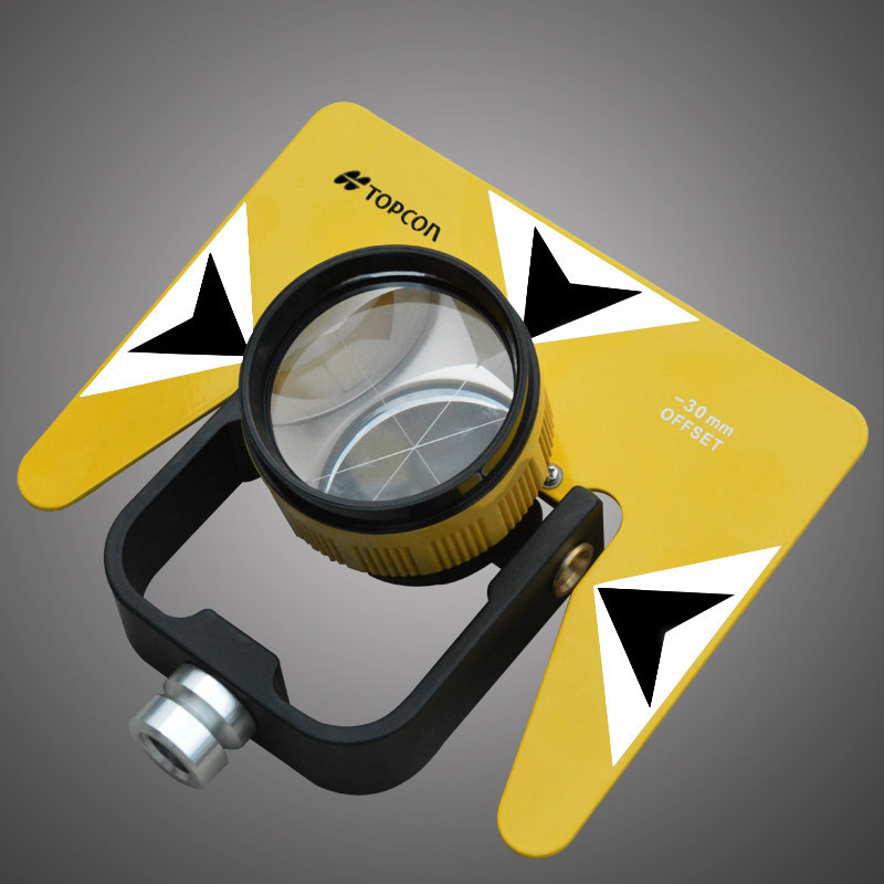 拓普康棱镜适用所有品牌全站仪单棱镜拓普康大棱镜头带包参数-30