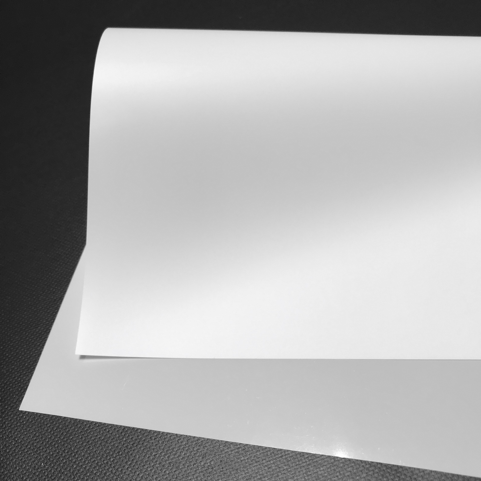 超白背喷灯片 高清水性灯片 写真喷绘耗材 哑面超薄灯箱pet材料