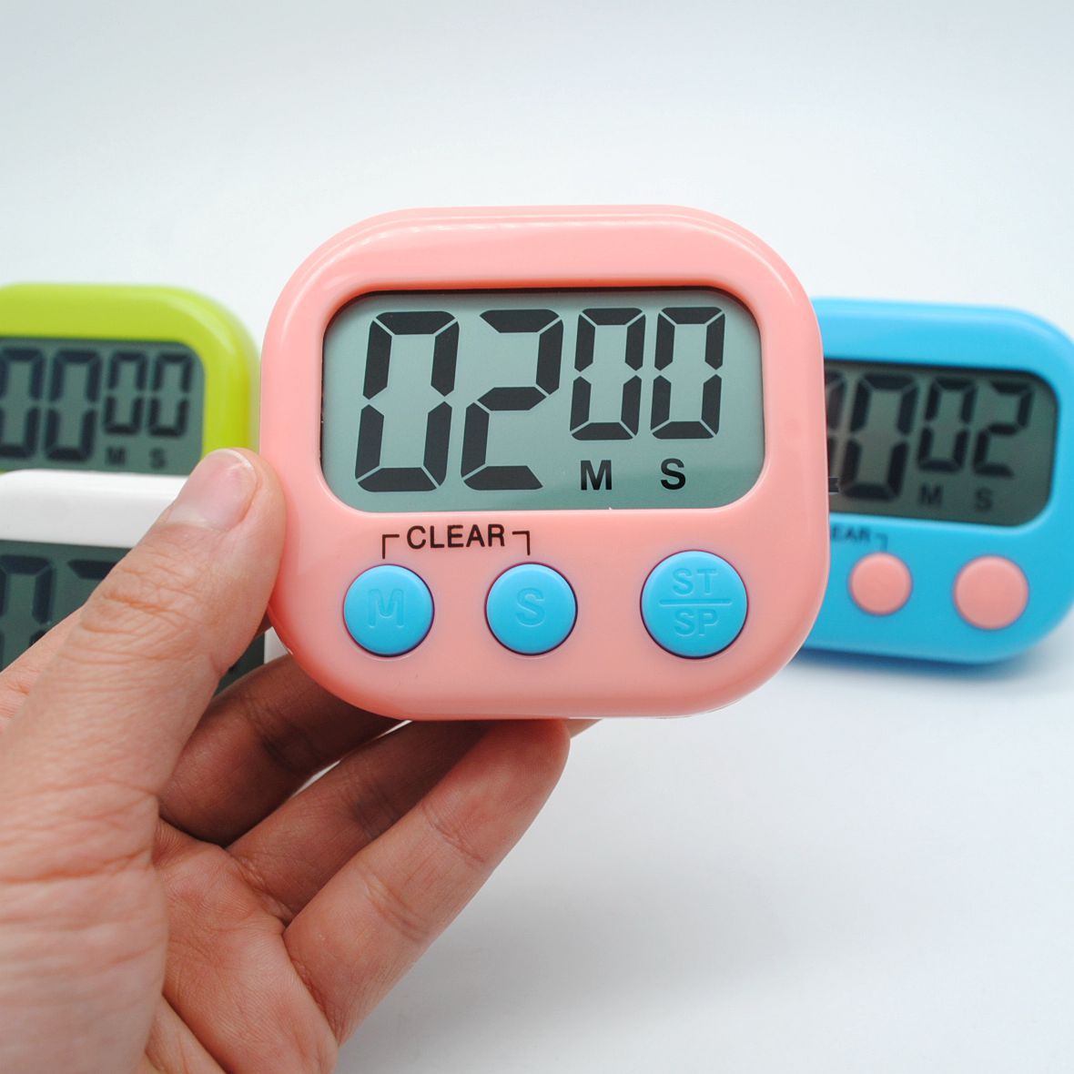 冬楠 厨房计时器 定时器 电子大屏幕计时器 秒表计时器 倒计时