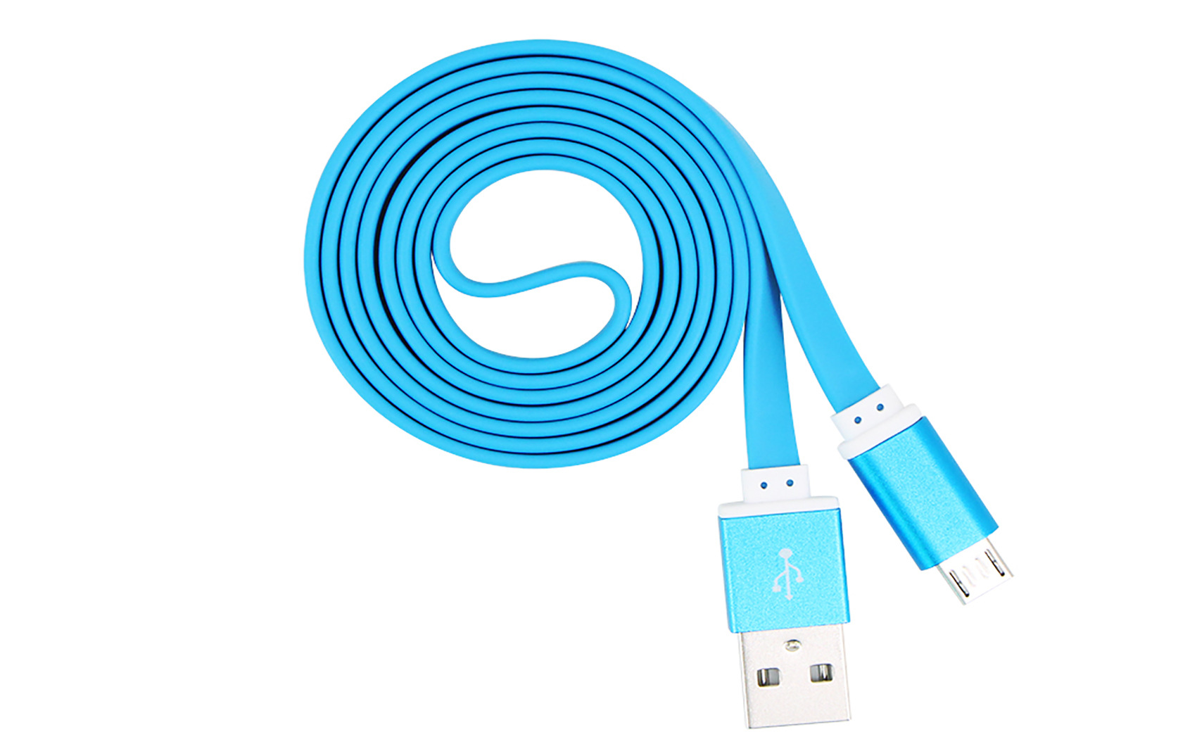 tpe面条手机数据线适用于苹果安卓手机数据线 便携面条手机数据线