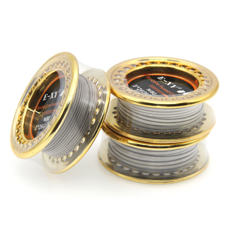 ni80四芯克莱普顿发热丝镍花式两芯三芯发热丝电阻丝