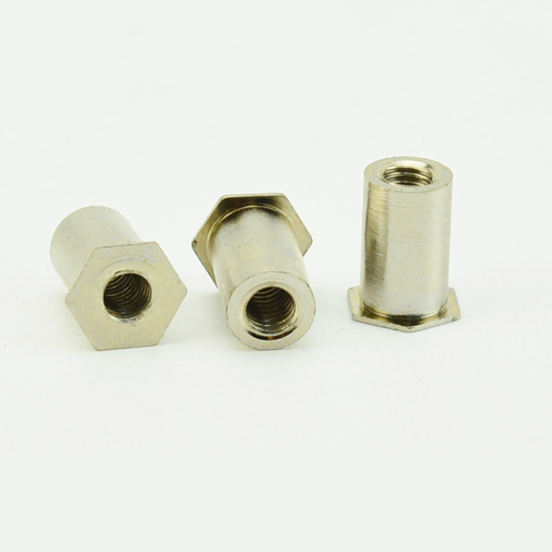 直销六角铆钉 压铆螺母 不锈钢六角压铆螺母 六角压铆螺柱