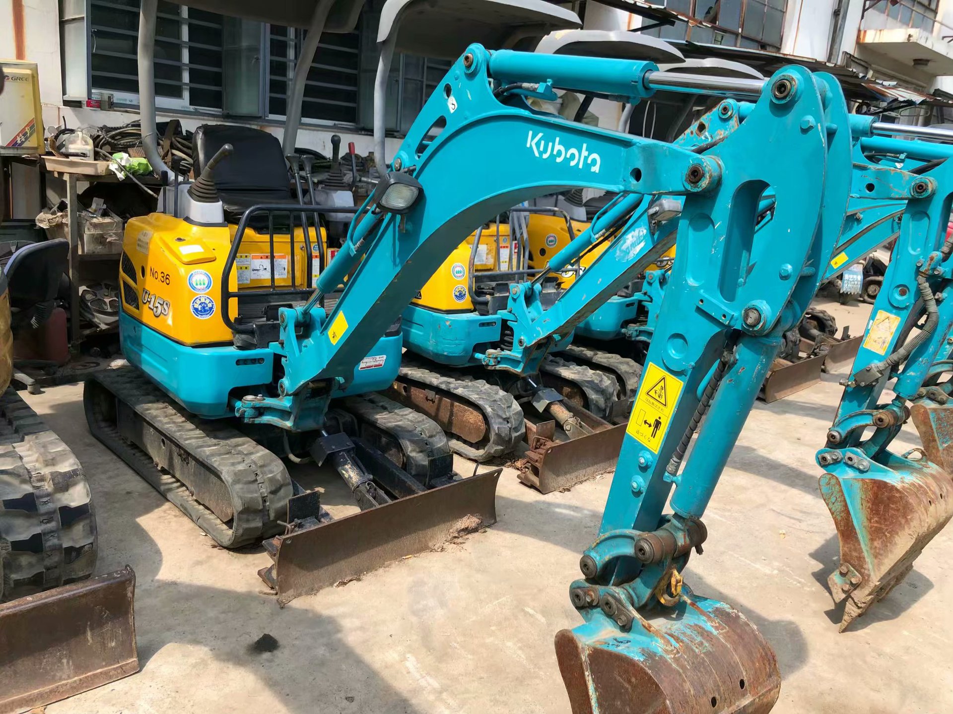 二手日本久保田15小钩机原装进口全国包送