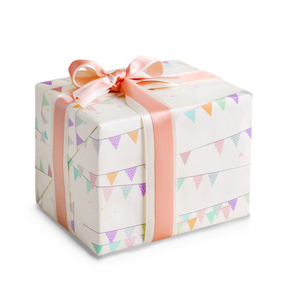 双面彩印礼品包装纸/包书皮纸/生日礼物包裹用纸/儿童礼物包装纸