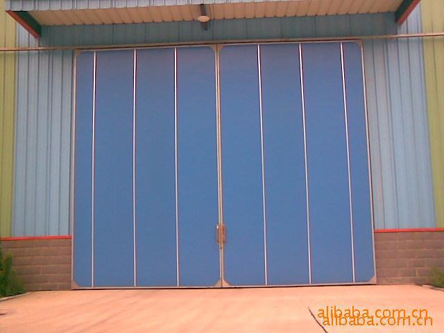厂家供应厂房仓库折叠门 广州德玛电动大型工业折叠门工业提升门