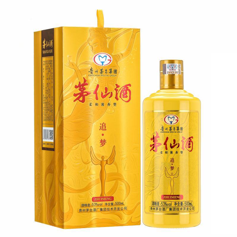 贵州茅台集团 茅仙酒 追梦 53度 500ml 柔和酱香型白酒