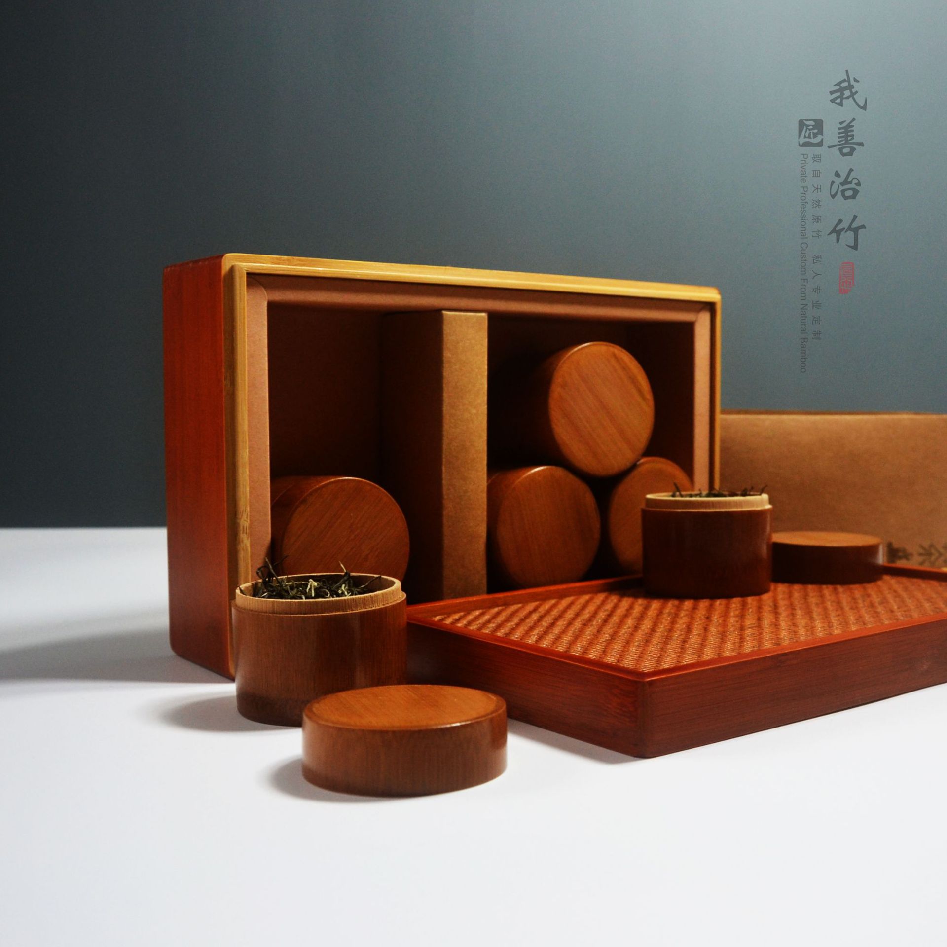 厂家定制天然竹盒竹包装盒食品竹盒茶叶盒竹天地盖竹盒竹子礼盒