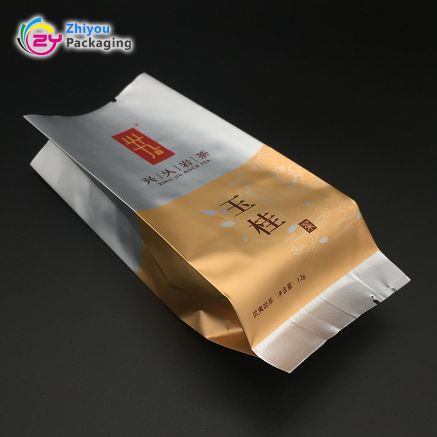 厂家热销彩印12g茶叶泡袋 福鼎白茶包装袋 真空铝箔茶叶袋定制
