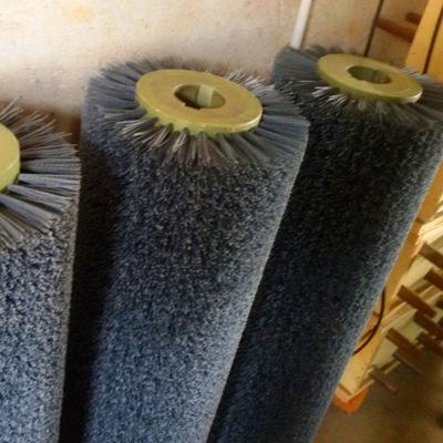 杜邦磨料 刷毛密度高 碳素磨毛辊 磨毛机毛刷辊 纺织机械滚刷