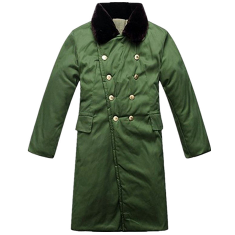 军大衣男女冬季87长款加厚黄棉大衣多功能保安大衣冷库防寒棉衣