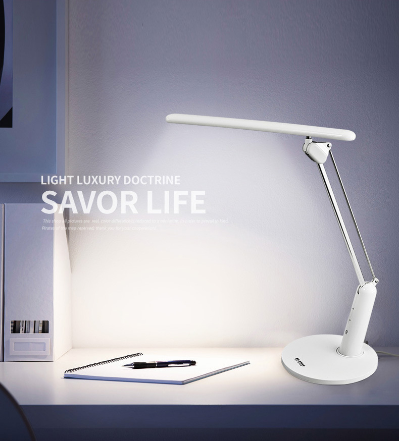 冠雅led台灯护眼k218高端商务办公学习长臂折叠创意床头卧室包邮