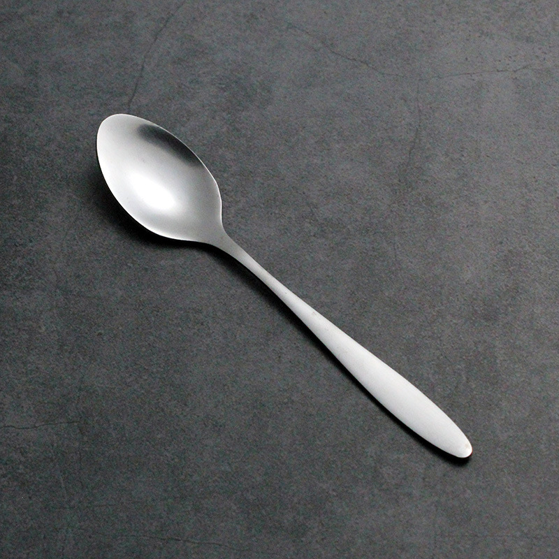 不锈钢餐具调味勺咖啡搅拌勺分药小勺子水果茶勺赠品汤匙定制logo-阿