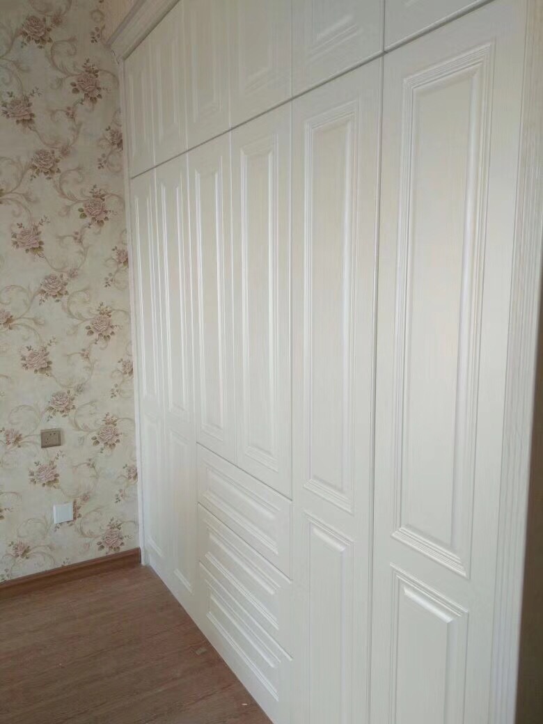 厂家直销橱柜门板定做 pvc膜吸塑模压门板 衣柜鞋柜门/百叶门阳台