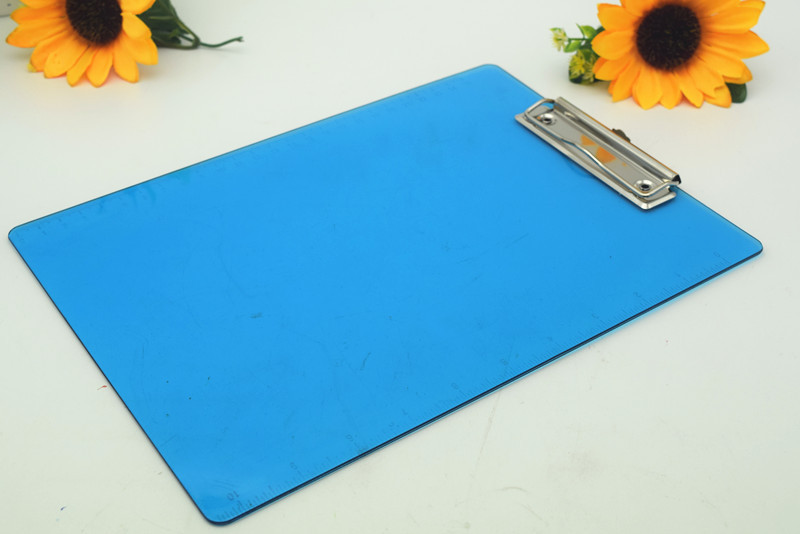 16k平夹夹板 塑料学生写字垫板 报告记事板夹 写字板文具礼品