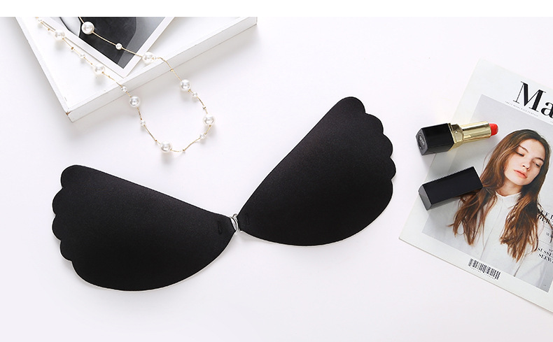 天使凤翼一片式胸贴透气无痕薄款婚纱隐形内衣生物硅胶隐形文胸