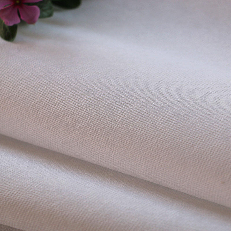 厂家批发60g无纺衬布 白色粘合衬纸 双点涂层耐水洗不起泡1米宽幅