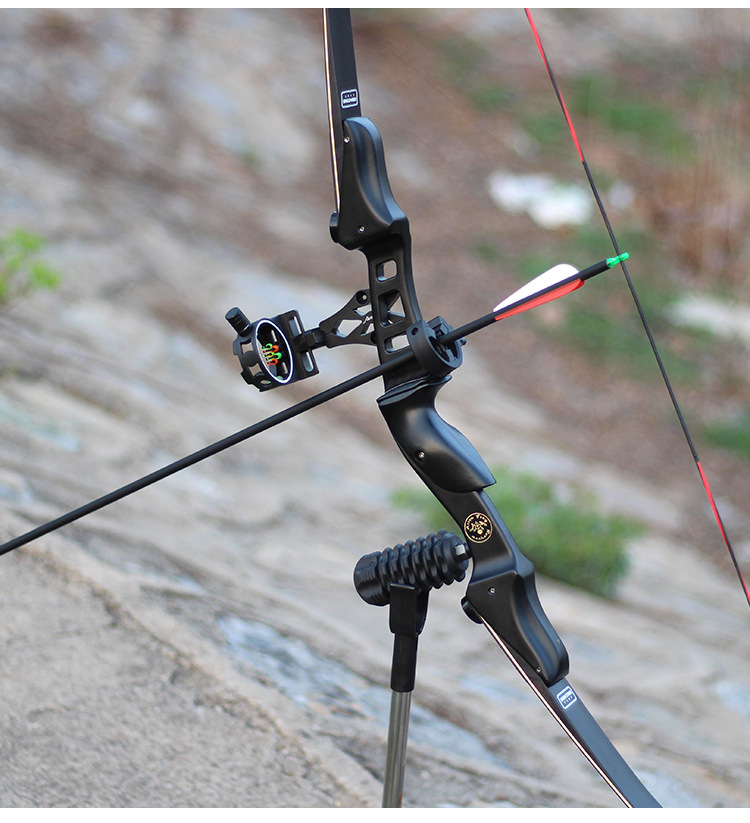 弓箭反曲弓竞技美猎弓比赛运动射击弓箭 ilf通用插口猎火美式猎弓