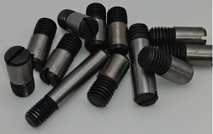 gb878螺尾柱销 外螺纹销/开尾圆柱销 一字开口销 圆柱销子m10