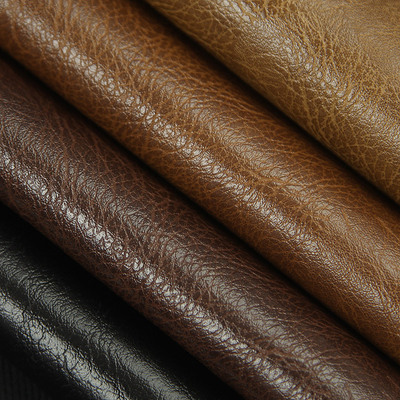 大象纹箱包革仿真皮pvc皮革箱包面料通用软包男包坐垫皮革厂家