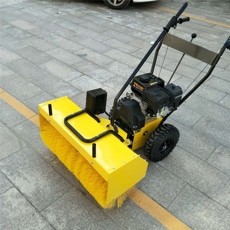 宜昌除雪机 小型手启动清雪车 公园滚刷式扫雪机