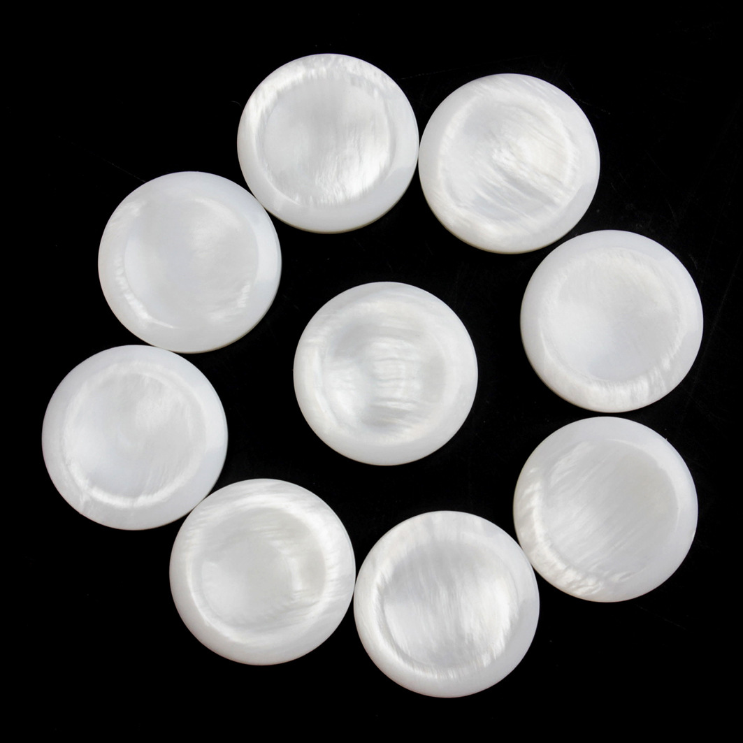 小号白贝壳按键 三个装 高档白贝壳按键 厂家直销 批发