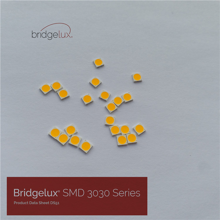 1w白光 3030 贴片灯珠 原装美国普瑞 6v 150ma 高光效 路灯专用