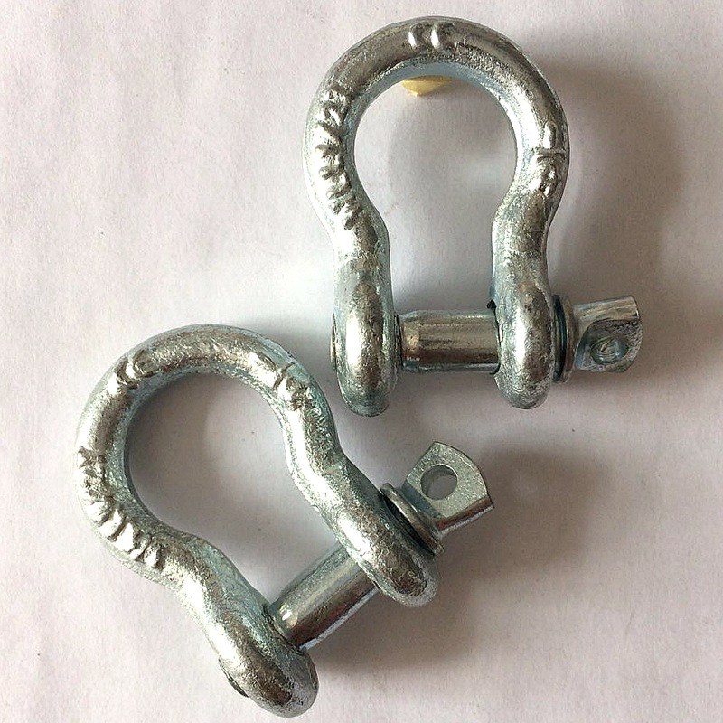 大量现货不锈钢d型卸扣 弓形卸扣 不锈钢304 m20 d型卸扣 弹簧扣