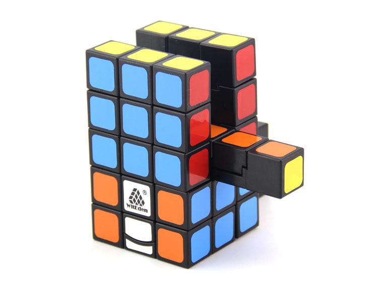 智力乐园超335立体2号魔中魔黑色 手感顺滑高难度脑力开发魔方