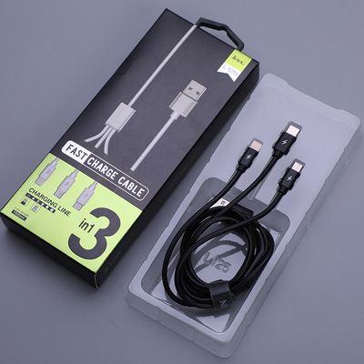 批发零售aoleaky/奥力科l125 一分三充电数据线